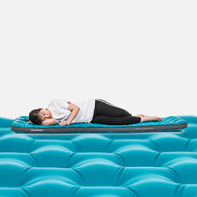 Cojín Inflable Nido de Huevo Reforzado para Exterior