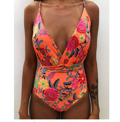 Traje de Baño Enterizo Espalda Descubierta para Mujer - Image 9