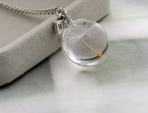 Dije Flor de Diente de León en Joyería de Moda
