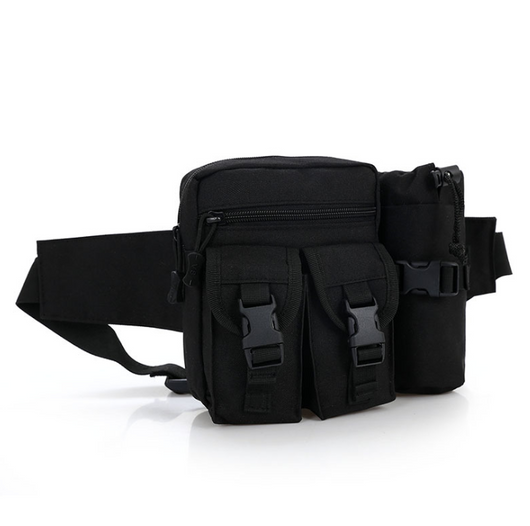 Bolsa Táctica Impermeable para Cintura con Compartimentos para Botellas