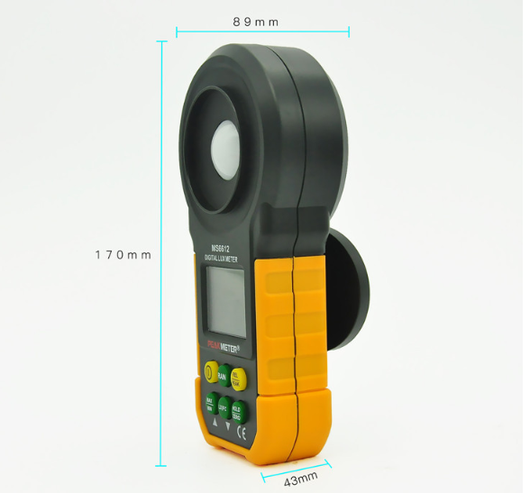 Medidor de Iluminancia Profesional Huayi MS6612 - Luxómetro de Alta Precisión - Image 5