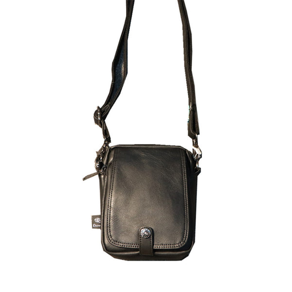 Bolso Mensajero Deportivo Compacto para Hombre - Bolsa Casual Crossbody Mini