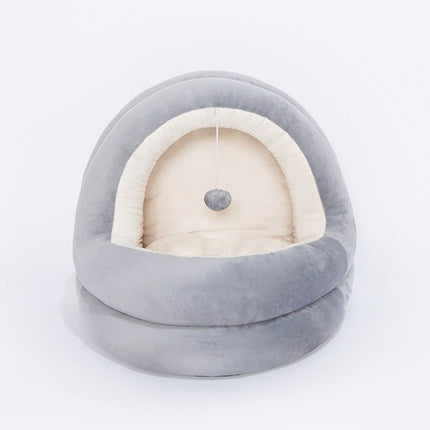 Cama Sofá para Gatos y Gatitos - Casa Acogedora de Felpa Premium - Image 5