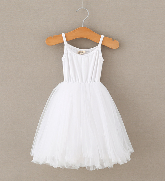 Vestido de Tirantes en Malla para Niñas - Image 61