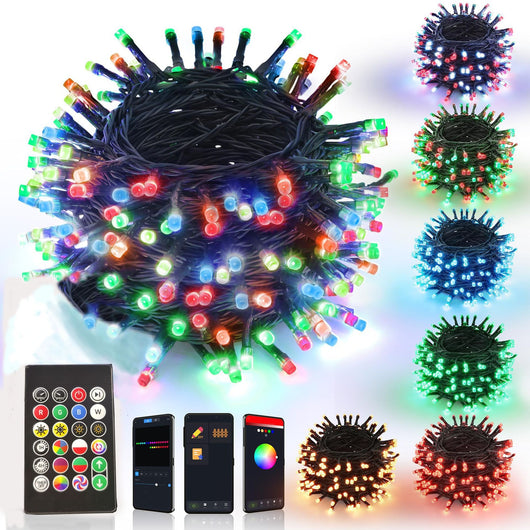 Luces Navideñas LED Solares Impermeables para Exterior - Image 11