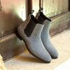 Botas Bajas de Cuadros para Hombre - Tacón Bajo y Punta Redonda - Image 4
