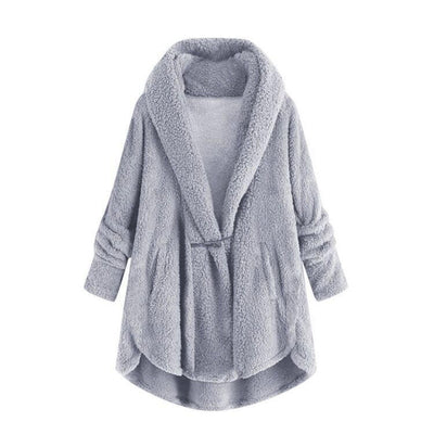 Chaqueta Casual con Capucha y Botones de Cuerno - Abrigo de Felpa Premium - Image 17