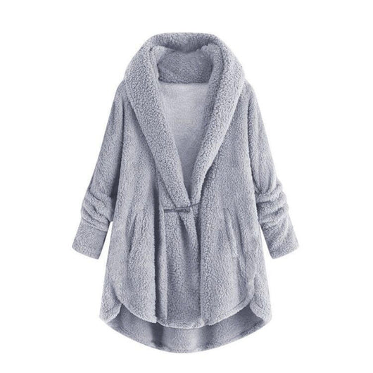 Chaqueta Casual con Capucha y Botones de Cuerno - Abrigo de Felpa Premium - Image 17