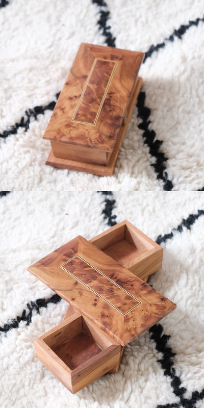 Caja Joyero Marrroquí Giratorio de Madera Artesanal - Image 34