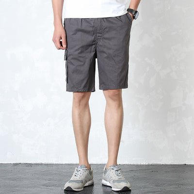 Capris Cortos Cargo con Múltiples Bolsillos Lavados - Image 11