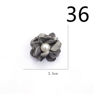 Diadema de Flores de Tela con Base Adhesiva para Hacer a Mano - Image 81
