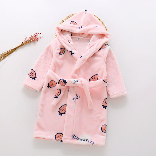 Batas Acogedoras de Franela para Niños y Niñas - Image 20