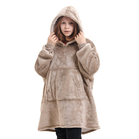Sudadera con Capucha Mujer Doble Capa Franela Casual - Image 16