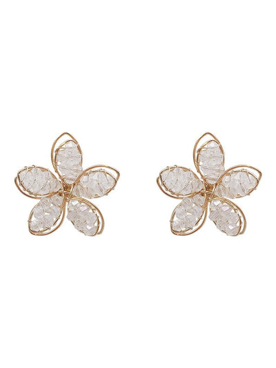 Aretes de Flores Caladas - Image 2