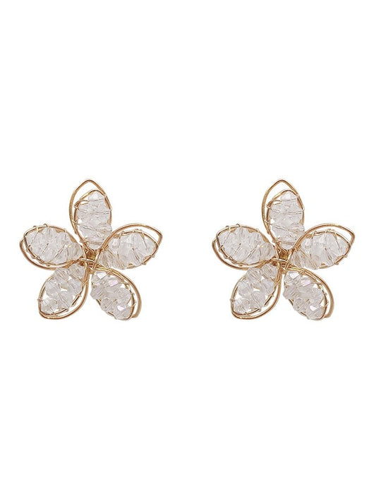 Aretes de Flores Caladas - Image 2