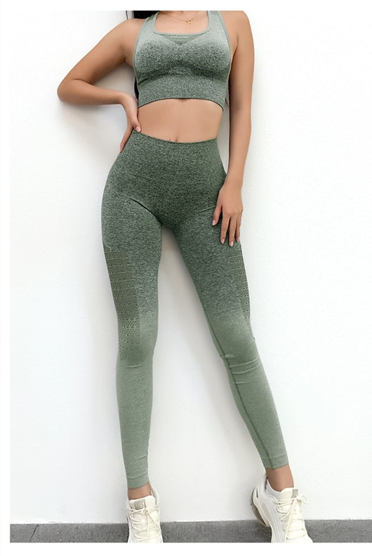 Pantalones de Yoga sin Costuras para Mujer - Secado Rápido y Transpirables - Image 12