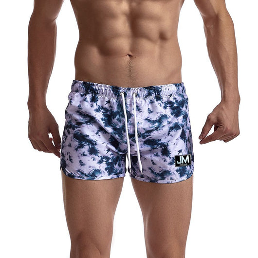 Pantalones Cortos de Playa con Estampado Arcoíris para Hombre - Image 4