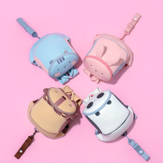 Mochila Escolar con Arnés de Seguridad Anti-pérdida para Niños