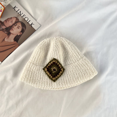 Gorro Tejido Retro para Mujer Otoño e Invierno - Image 6