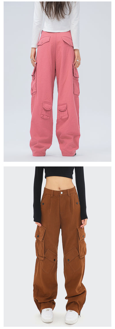 Pantalón Overol Ancho Estilo Otoño para Hombre - Image 13