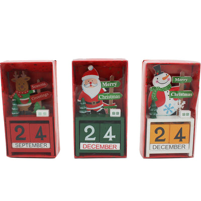Adornos Navideños de Madera con Calendario - Image 5