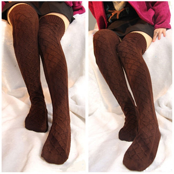 Calcetines Largos hasta la Rodilla para Otoño e Invierno