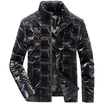 Chaqueta de Plumas para Hombre - Abrigo Casual de Invierno - Image 10