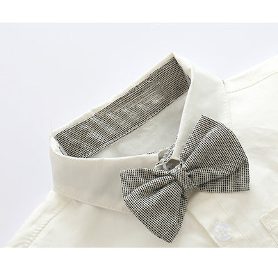 Pantalón con Peto y Corbata de Moño - Image 2
