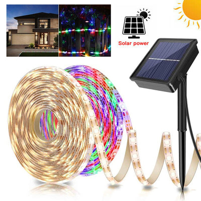 Tira de Luces Solares LED para Decoración Navideña - Image 4