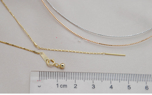 Cadena Ajustable de Oro 18K para Collares - Accesorio DIY Premium - Image 6
