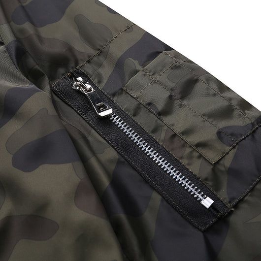 Chaqueta Bomber de Camuflaje para Hombre - Image 3