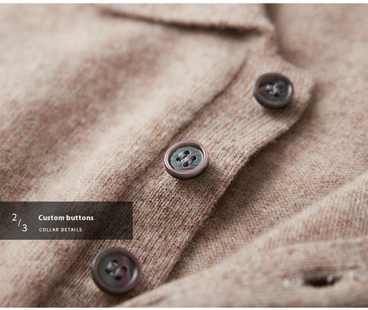 Suéter Polo de Lana para Hombre - Comodidad Casual Premium - Image 21