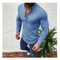 Camisa de Lino para Hombre Manga Corta Cuello Mao - Estilo Casual Versátil