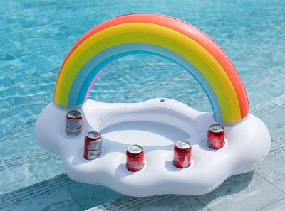 Enfriador Flotante Arcoíris Pride para Piscina