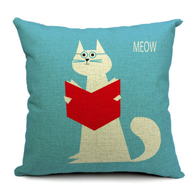 Almohada de Cintura en Algodón y Lino para Gatos - Image 21