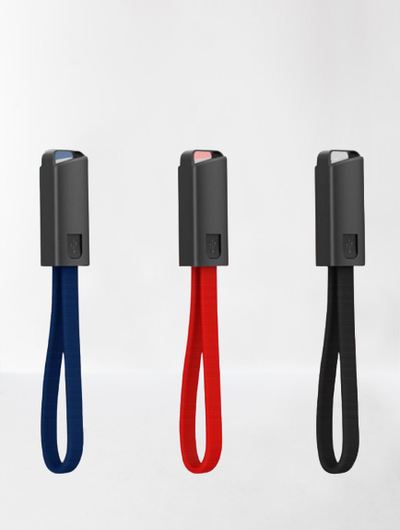 Llavero con Cable de Carga Rápida