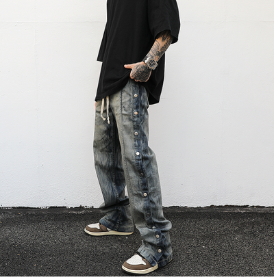 Pantalón Denim con Cordón Ajustable - Image 8