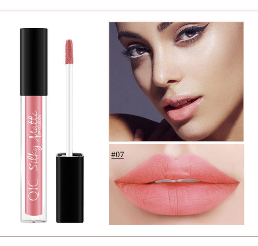 Brillo Labial Mate Impermeable de Larga Duración - Acabado Aterciopelado - Image 18