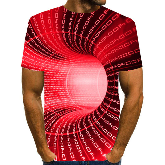 Playera de Manga Corta con Impresión Digital 3D - Image 6