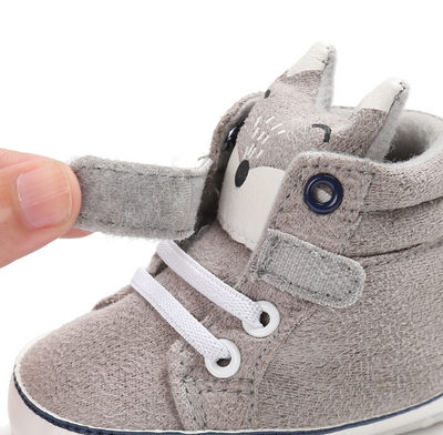 Zapatos para Bebé con Diseño de Osito y Zorro - Primeros Pasos Antideslizantes - Image 20