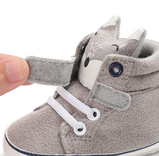 Zapatos para Bebé con Diseño de Osito y Zorro - Primeros Pasos Antideslizantes - Image 20