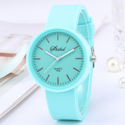 Reloj de Cuarzo Impermeable para Mujer con Diseño Jelly - Image 7