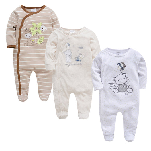 Enterizo Infantil de Manga Larga Estampado - Primavera y Otoño - Image 21