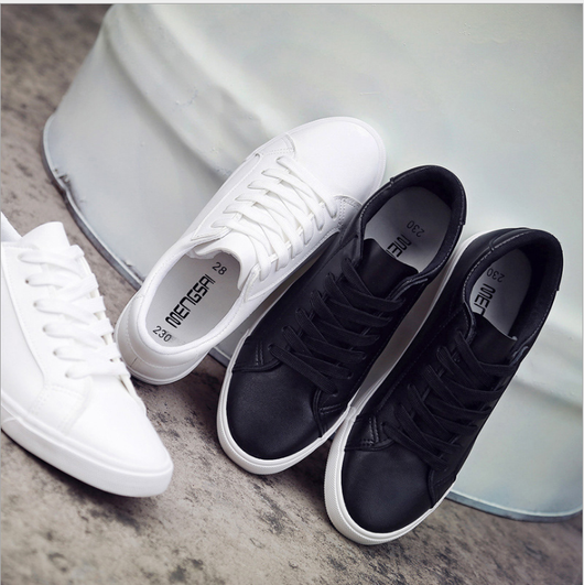 Zapatos Casuales de Mujer en Cuero PU - Cómodos y Versátiles - Image 2