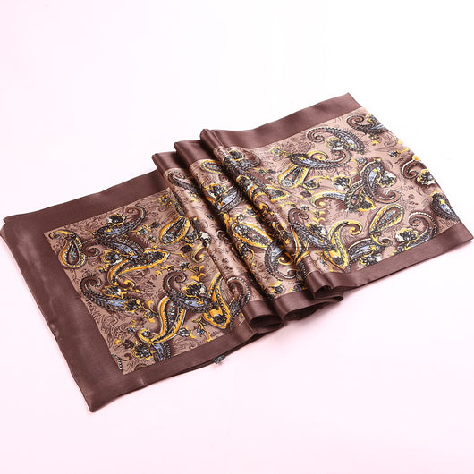 Pañuelo de Seda Doble Crepe Satinado para Hombre - Image 41