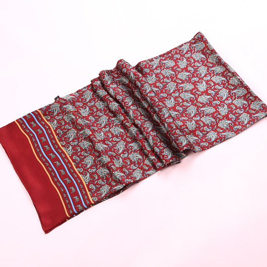 Pañuelo de Seda Doble Crepe Satinado para Hombre - Image 11