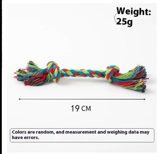 Juguete para Perros Resistente a Mordidas - Cuerda de Algodón para Cachorros - Image 5