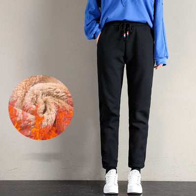 Pantalones Harem de Algodón Sueltos y Cómodos - Image 11