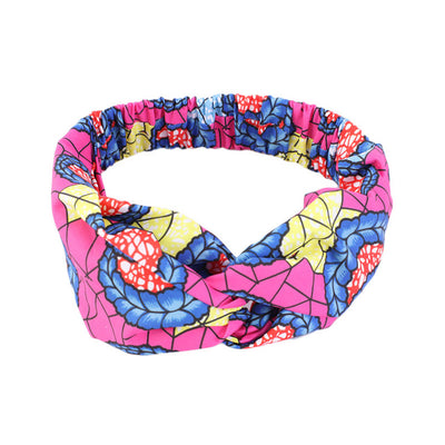 Diadema Estampado Africano Retorcida para Mujer - Image 19