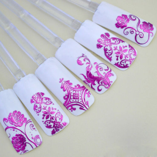 108 Stickers 3D para Uñas en Oro y Plata - Image 15